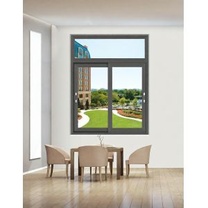 GC80 Aluminum Sliding Window Powder Coating Custom Sliding Windows