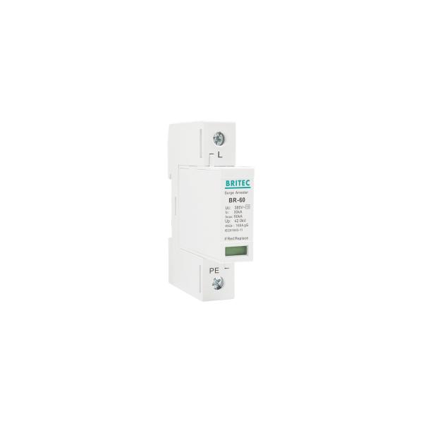 Buy AC SPD Class C Single Phase 1P 60kA Type 2 Surge Protector Surge Protective Device at wholesale prices