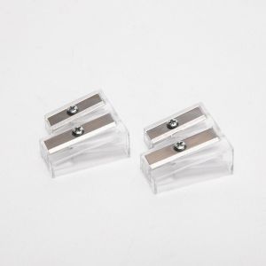 20.4mm Handheld Pencil Sharpener With Cover Kids Stationery