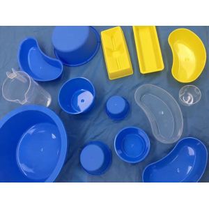 China Hard Plastic Disposable Kidney Dish Medical Tray Hospital Use Basin Kidney Dish on sale
