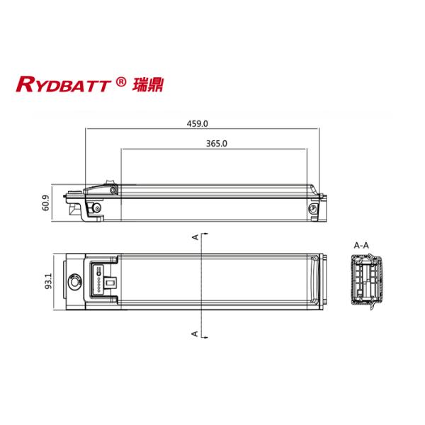 Li Ion Electric Scooter Battery Pack 36V 15.6Ah / Scooter Lithium Battery Pack