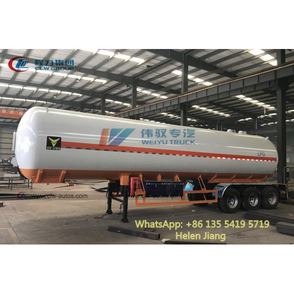 50000L 25T Q345R Q370R Q420R LPG Gas Tank Semi Trailer