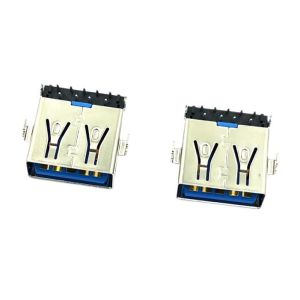 USB3.1 Type A PCB DIP USB Connector Socket Female 90 Degrees CH1.9mm