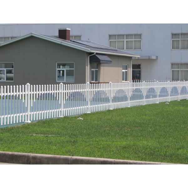 Buy Powder Coated Tube Colorful Decorative Aluminum Fencing 16*16mm Picket 8ft Height at wholesale prices