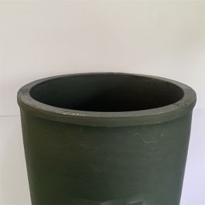 SiC-C Industrial Large Crucible For Melting Aluminum