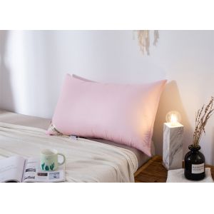0.9D Polyester 5 Layer Pink Cotton Down Pillows