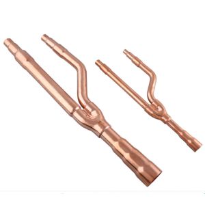 High Durability Heat Exchanger Components of Branch Copper Pipe