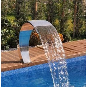 Artificial Stainless Steel Swim SPA Pool Equipment Cascade Waterfall