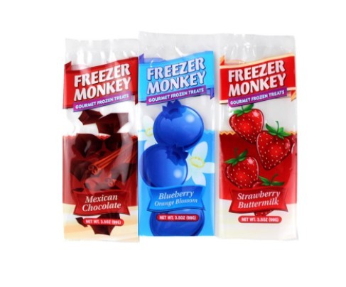 Buy High Quality clear plastic custom printed PE ice popsicle packaging bags at wholesale prices