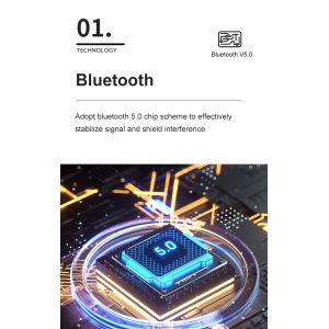 Active Noise Cancellation Mini Pink Bluetooth TWS Earphone 43mAh