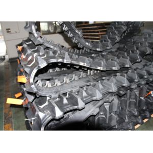 Customized Design Agricultural Rubber Tracks Jointless Structure 350 * 90 * 46mm