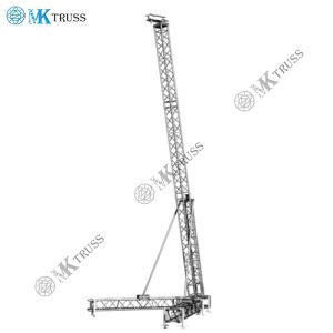 9M Speaker Tower System with Aluminum Stage Truss and 6082-T6 Light Truss