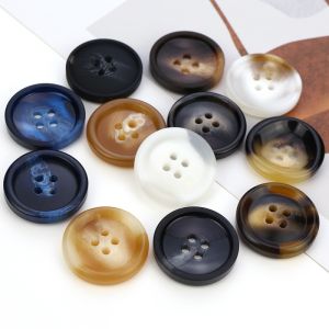 high quality custom 2holes/4holes resin polyester shirt button coat button