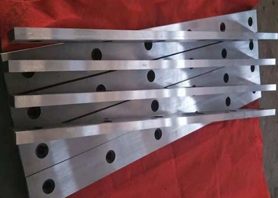 Stainless Steel Industrial Machine Cold Shear Blade Knives For Coil Sheet Metal Cut To Length Line