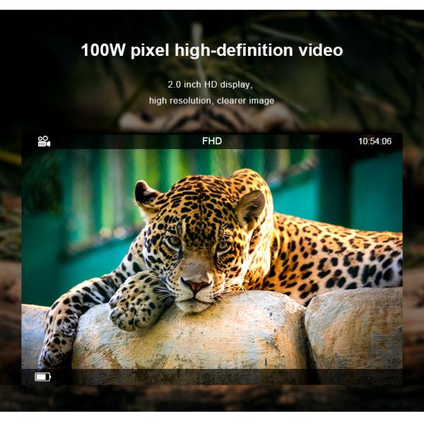 0.8 Second Night Vision Trail Camera 1080p Entry Level 2 Inch Outdoor For Wildlife