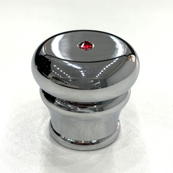 Elegant Zamak Perfume Lid With Glossy Surface Upgrade Your Product