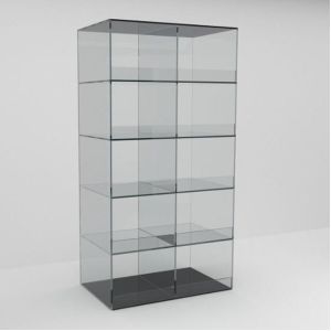 Clear Acrylic Countertop Display Racks Case Free Standing