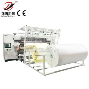 Quality Computerized Automatic High Speed Shuttleless Multi Needle Industrial Quilting Machine for sale
