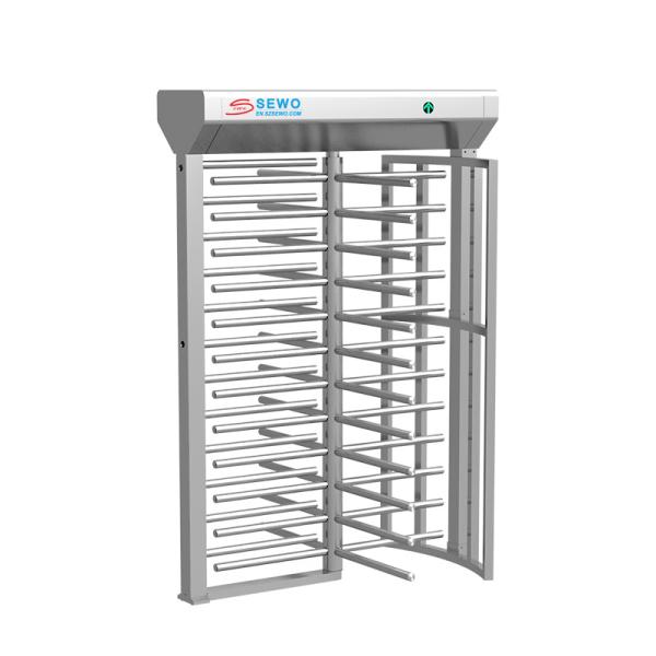 Buy Indoor/Outdoor Full Height Turnstile Gate 1500*1500*2200 mm Security Solution at wholesale prices
