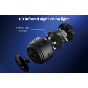 Hidden Spy Camera Night Vision 1080p Wifi Mini Security Camera