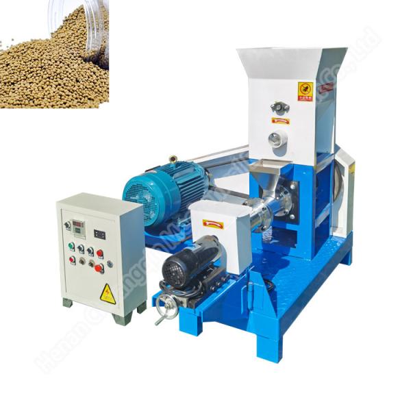 Buy Floating Fish Feed pet Animal Pellet Making Machine Extruder Small at wholesale prices