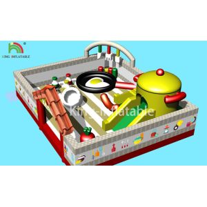 Durable Inflatable Amusement Park Food Theme Jumping Castle Bouncer