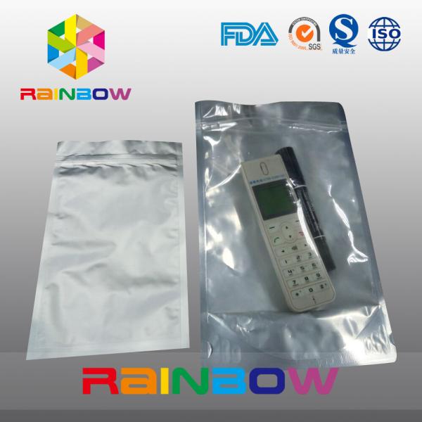 Buy Foil front transparent electronics packaging anti static bag with k at wholesale prices