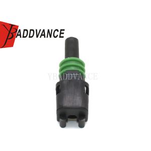 12015791 1 Hole 2 Way Female Connector / Tower Waterproof Electrical Connectors