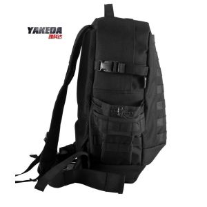 Black Outdoor Tactical Day Pack Backpack , Lightweight Travel Daypack