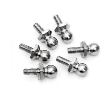 Stainless Steel A2-70 Threaded Ball Stud M4x25 Size For Machinery Industry
