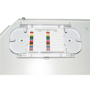 Quality 1U 24core 19'' rotary type rack mount Fiber optic patch panel for sale