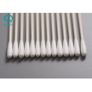Cleanroom Surgical Cotton Swabs , Dust Free Swabs Ployurethane Sponge Material