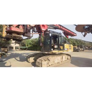 Construction Engineering Crawler Hydraulic Used Rotary Drilling Rig Shacman
