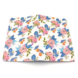 Glossy Soft Cover Notebook / Planner Notebook With Beautiful Flowery Patterns