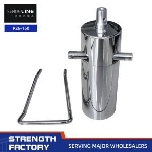 Professional Barber Chair Base With 200N Chrome Cast Iron Base Oil Pump