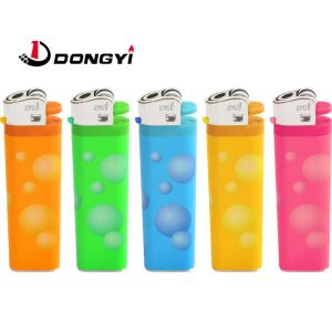 MSDS Certified Custom Cigarette Gas Lighter with Rechargeable and Changeable