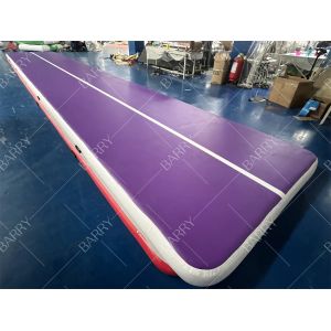 China Hot Selling Inflatable Gymnastics Air Track and Yoga Mat High Performance Gymnastics Training Mat with Equipment on sale