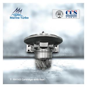 Diesel Radial Flow T- RH143 Turbocharger Cartridge With Foot