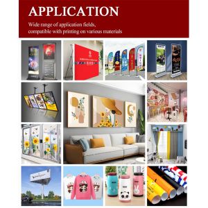 Digital Eco-Solvent Inkjet Printer for Creating Customised Poster Wallpaper Car