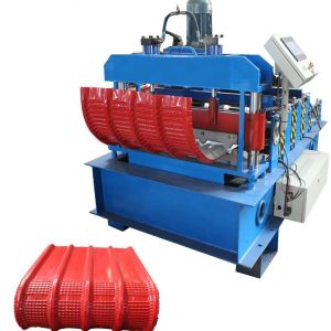 Hydraulic Crimping Arch Roofing Forming Machine With PLC Control