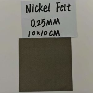 0.25mm GDL Gas Diffusion Layer Nickel Sintered Metal Fiber Felt AEM Electrolytic