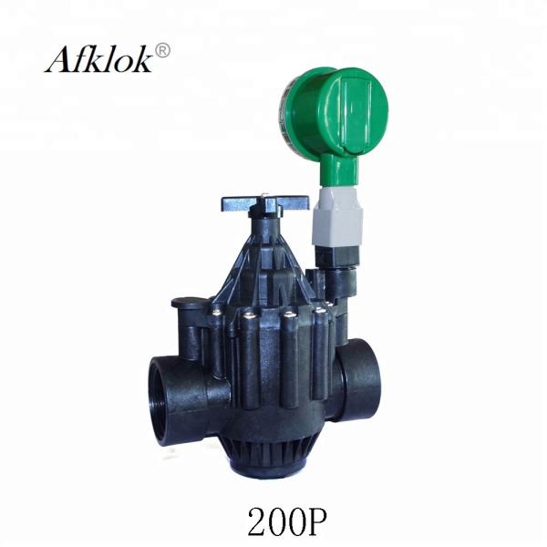 Buy Nylon Material 2 inch Irrigation Valve Water Solenoid Valve with Timer at wholesale prices