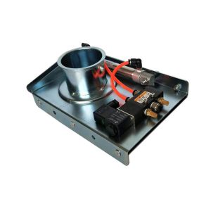 Adjustment Metal Duct Zone Dampers Galvanized Sealed Pneumatic Blast Gates