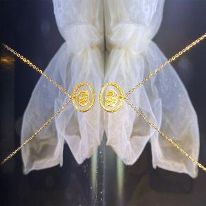 Exquisite 18kt Yellow Gold Pendant Necklace