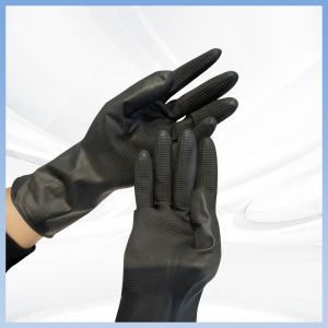 CE FDA Textured Synthetic Latex Gloves Disposable Medical Gloves