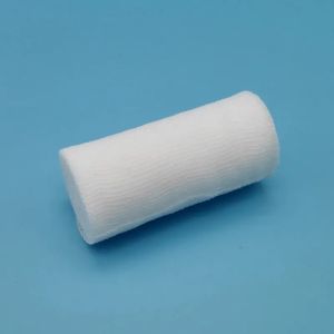 With X-Ray Detectable Class I Hemostatic Gauze Bandage Roll Medical