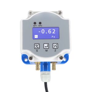 High Accuracy 100pa 4-20mA RS485 Micro Differential Pressure Transmitter for Gas