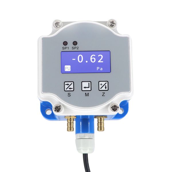 Buy High Accuracy 100pa 4-20mA RS485 Micro Differential Pressure Transmitter for Gas at wholesale prices