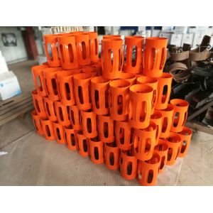 China Hard Elastic Spring Casing Centralizer , Simple Structure Casing Accessories on sale China Hard Elastic Spring Casing Centralizer , Simple Structure Casing Accessories on sale