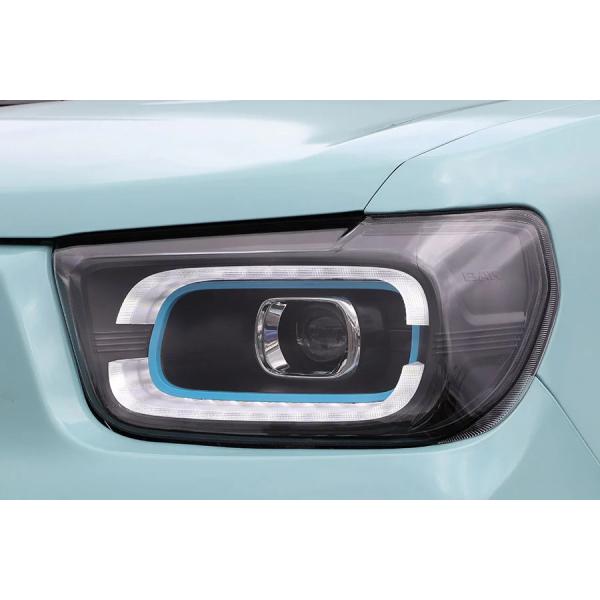 120km Pure Electric Beiqi Baw Yuanbao Pony 4 Seats Mini Ev for Adults Energy Vehicles Smart RHD Electric Car Wheelbase 2050